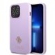 Guess GUHCP13LPS4MU iPhone 13 Pro / 13 6.1" lila/lila Hardcase Saffiano 4G Small Metal Logo