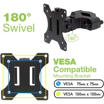 14. TECHLY LED/LCD-TV-Stangenhalterung 13-30 Zoll 10 kg