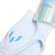 3. adidas Messi Match Kinder-Fußball-Schienbeinschoner Weiß und Blau KX4137