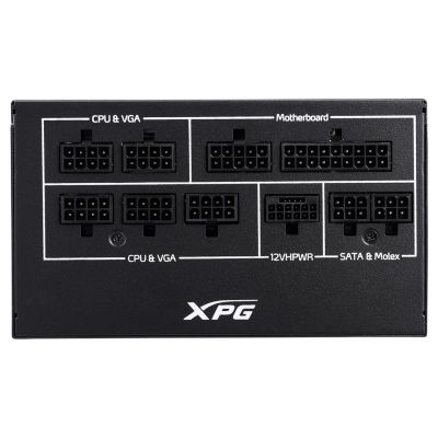 2. XPG COREREACTOR II 850W Schwarzes 80+ Gold Netzteil