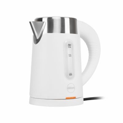 4. ELDOM Kabelloser Wasserkocher 185B TRIPO Weiß 1000W 0,8 L, BPA-frei, isoliert