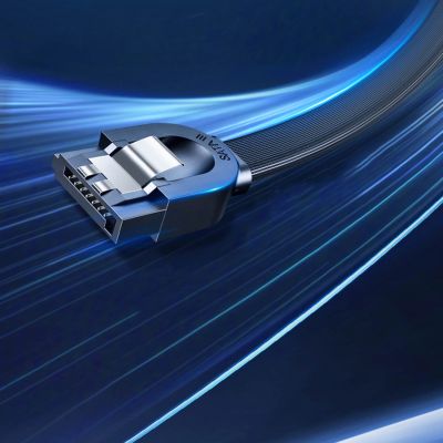 7. Ugreen rechtwinkliges SATA 3.0 Kabel 0,5m schwarz (US217)