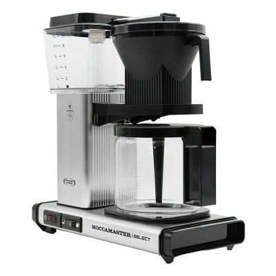 4. Moccamaster KBG 741 Select Filterkaffeemaschine – Silber gebürstet