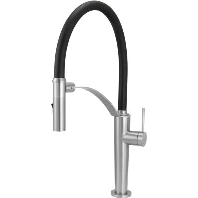 Küchenarmatur mit flexiblem Auslauf – 2 Strahlarten