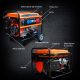 Extralink EGH-7000 Hybrid-Stromgenerator, 7 kW