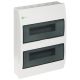 Aufputz-Verteilerkasten 24-Modul ELEGANT-2X12/NT/W/EPN Elektro-Plast