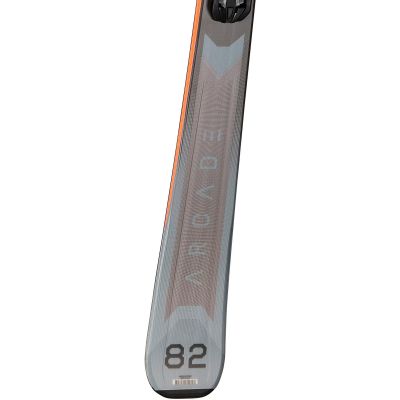 6. Rossignol Arcade 82 Xpress / Xpress 11 GW B83 Skier in Schwarz-Orange
