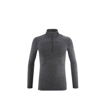 6. MILLET M Drynamic Warm 44958 Zip graphit Unterwäsche