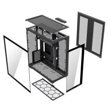 MODECOM VOLCANO SPACE XL FULL TOWER NF CASE SCHWARZ