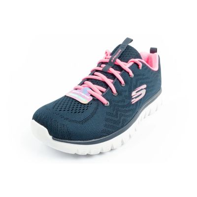 12. Skechers Graceful-Get Damen Sportschuhe bequem leicht atmungsaktiv Marineblau