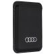 6. Audi Kunstleder-Magnetbrieftasche kompatibel mit MagSafe – schwarz