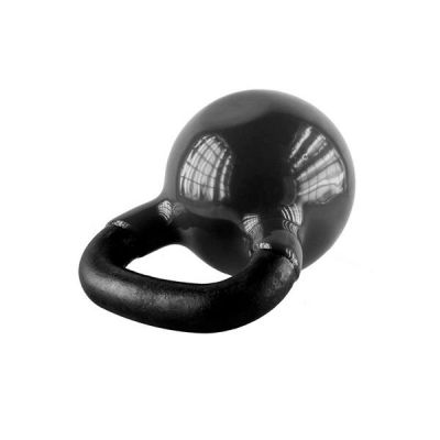 10. Schwarze HMS KNV06 Kettlebell aus Gusseisen, 6 kg