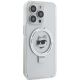 4. Karl Lagerfeld KLHMP15LHMRSCHH iPhone 15 Pro 6,1" weiß/weiß Hardcase Ring Stand Choupette Head MagSafe