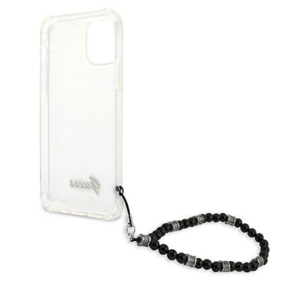 7. Guess GUHCP12LKPSBK iPhone 12 Pro Max 6,7" Transparente Hardcase Black Pearl