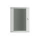 2. Lanberg WF01-6618-10S Einbauschrank (18 HE; 900 mm / 600 mm / 600 mm; Wandmontage; Glas; 19 Zoll; grau)