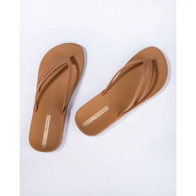 4. Ipanema Damen-Flip-Flops Bossa Soft, bequem, braun, modisch