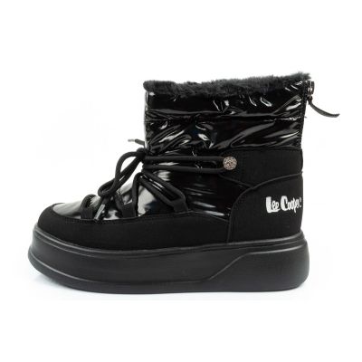 2. Lee Cooper Damen Winter-Wandersportschuhe, isoliert, Lackleder