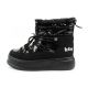 2. Lee Cooper Damen Winter-Wandersportschuhe, isoliert, Lackleder