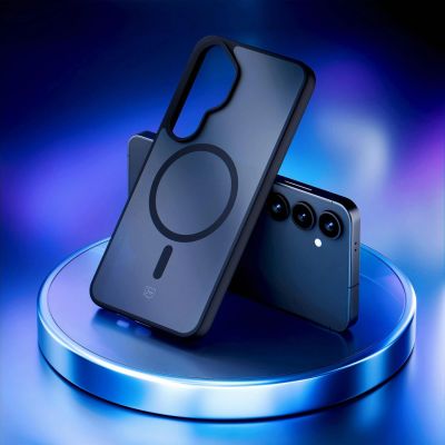6. 3mk Smoke MagCase für Samsung Galaxy S25+ - Schwarz