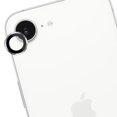 2. Gehärtetes Glas für Kameraobjektiv 3mk Lens Protection Pro Silber für Apple iPhone 16e