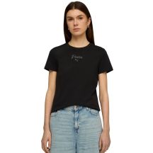 Puma ESS Script Tee Damen-T-Shirt Schwarz 691760 01