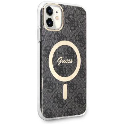 3. Guess GUHMN61H4STK iPhone 11 6.1" schwarz/schwarz Hardcase 4G MagSafe