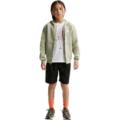 6. Nike Sportswear Club Fleece Kinder-Sweatshirt Hellgrün FD3004 304