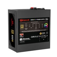 REDRAGON GC-PS007-1-V2 850W 80 Plus Gold LED-Netzteilmodul Schwarz