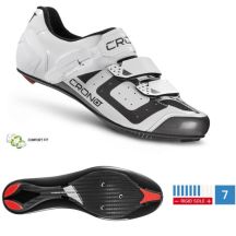 CRONO CR-3 Rennradschuhe weiß 43 Nylon