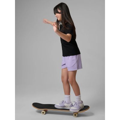 5. Mädchen-T-Shirt mit regulärer Passform, uni 4F 4FJRMM00TTSHF3553-20S