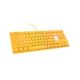 10. Ducky One 3 Gelbe TKL Gaming-Tastatur USB Deutsch Gelb