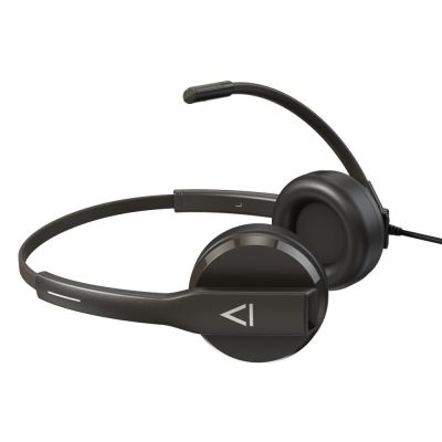 6. Creative Labs HS-230 Kabelgebundenes Kopfbügel-Headset für Business/Alltag, USB Typ-A, Schwarz