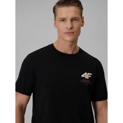 4. Herren-T-Shirt, einfarbig, regulär, 4F 4FRSS26TTSHM3990-20S