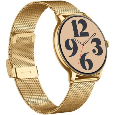 8. Smartwatch Gravity Gold Strap + Bracelet GT31-2