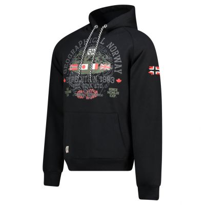 2. Geographical Norway Gexpe DB 100 M Sweatshirt WZ3003H/GN-Schwarz