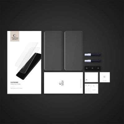 8. Tech-Protect Supreme Protection Panzerglas für Xiaomi Redmi Note 14 PRO / 14 PRO+ 5G / Poco X7 5G - Transparent
