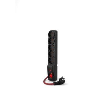 Acar F5 Power 16A Steckdosenleiste (1,5 m; schwarz)