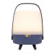 2. Kooduu Lite-up PLAY Mini Tragbarer Mono-Lautsprecher Blau, Weiß, Holz 8W