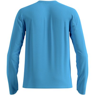 Herren-Midlayer Odlo ESSENTIAL THERMAL mit Stehkragen, blau