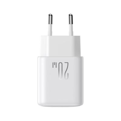 3. Joyroom JR-TCF21 Netzwerkladegerät USB-C / USB-A 20W PD / QC 3.0 - Weiß