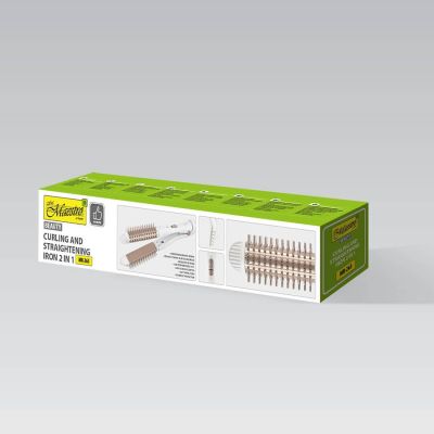 6. 2-in-1 Lockenstab und Glätteisen 55W MAESTRO MR-263