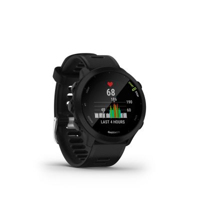 23. Garmin Forerunner 55 Schwarze Sportuhr