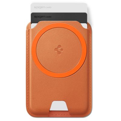 3. Spigen Valentinus MagFit+ MagSafe Magnetische Handyhülle – Orange