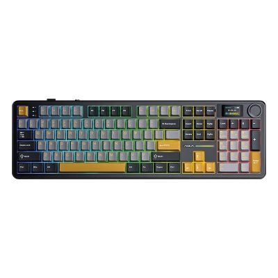 Gasket F108 Pro Gray+Orange+Deep Gray Reaper Switch RGB AULA Tastatur