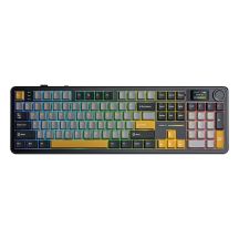 Gasket F108 Pro Gray+Orange+Deep Gray Reaper Switch RGB AULA Tastatur