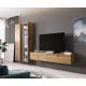 7. VIGO Vitrine „180“ 180/40/30 Eiche Wotan