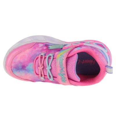 3. Skechers Sweetheart Lights-Lovely Dreams 302663N-PKLV Rosa 21