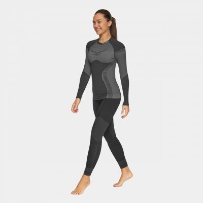 10. Alpinus Pro Miyabi Edition Thermoshirt grau W GT43230