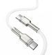 3. Baseus Cafule Metall-Netzteil 100W USB-C – USB-C-Kabel 2 m – Weiß