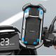2. Rockbros 25210032005 Motorradspiegel-Handyhalter – Schwarz